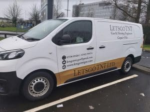 Picture of Letsgo TNT Gas Engineers Van | Letsgo TNT Gas & Heating Engineers